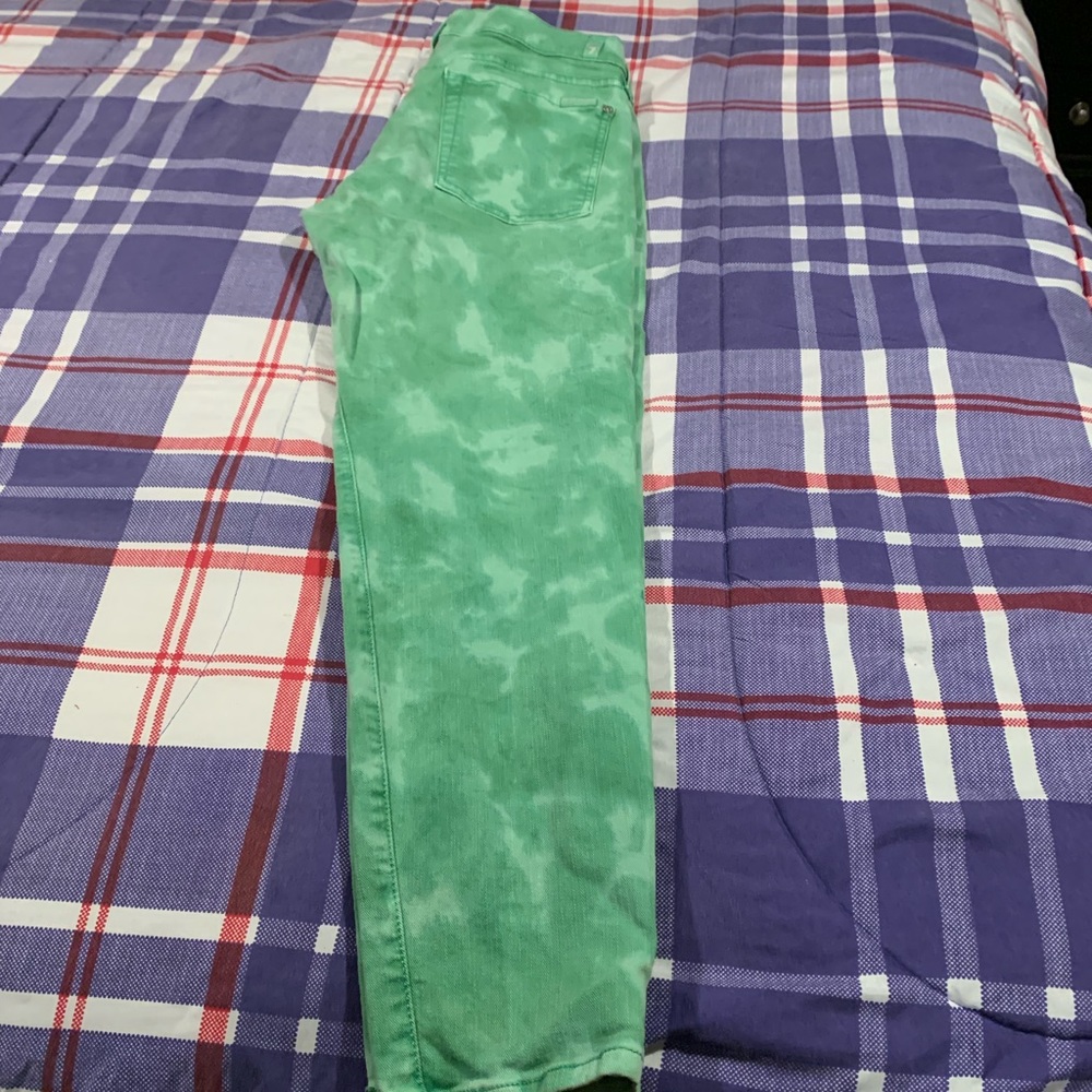 Women’s tie dyed jeans